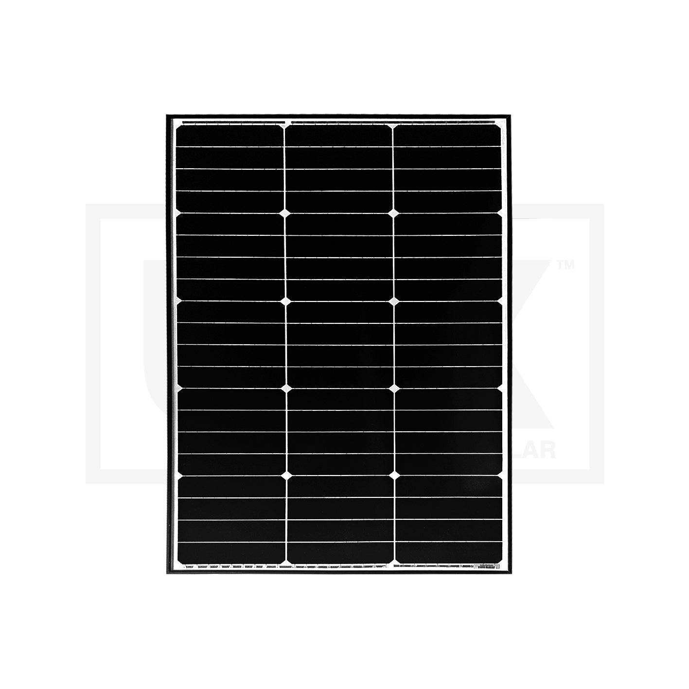 100 Watt Mono Solar Panel - HPBC  -  86 x 59 cm