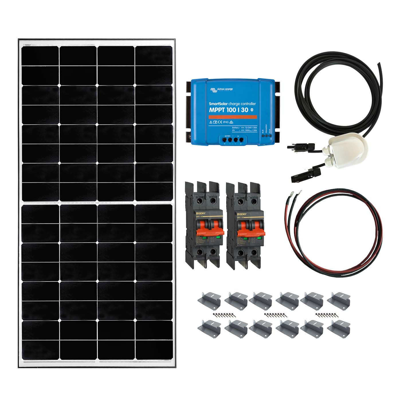 Customizable Off-Grid Solar Kits with HPBC Solar Panels