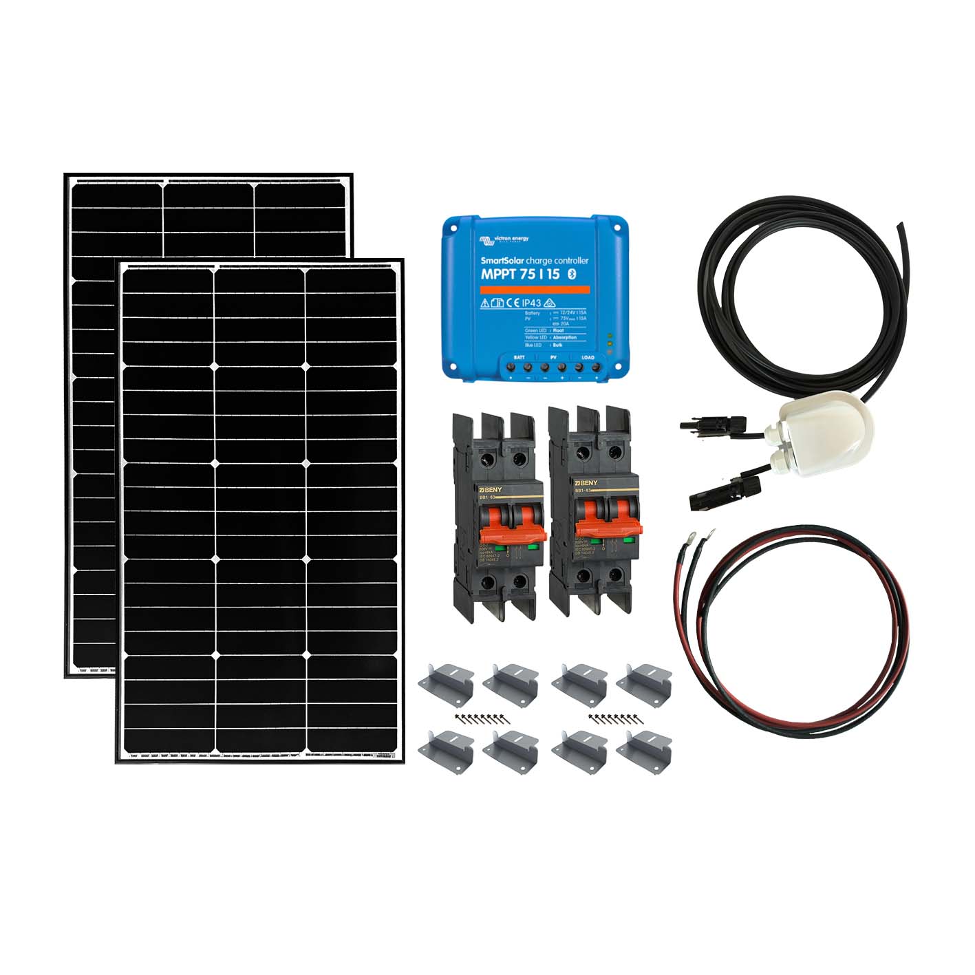 Customizable Off-Grid Solar Kits with HPBC Solar Panels